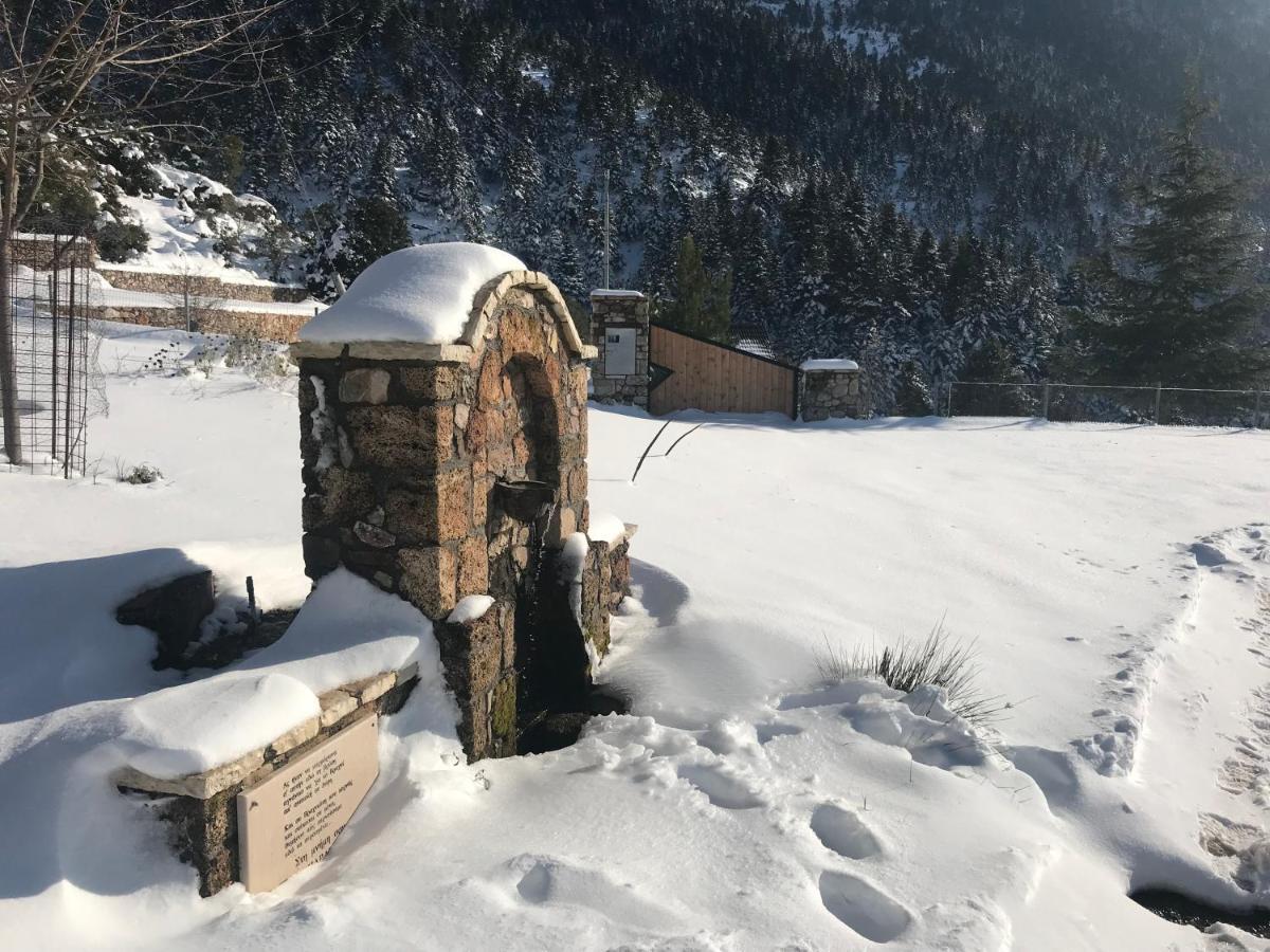 Chalet In The Forest Kalavryta Exterior photo